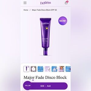 Dr. Idriss Major Fade Disco Block